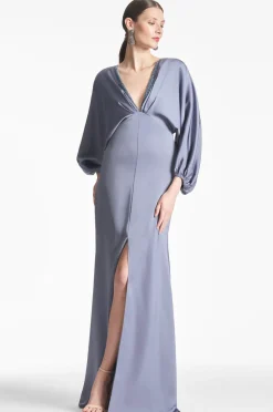 Sachin & Babi Winter|Winter<Satin Gabby Gown -