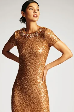 Sachin & Babi Black-Tie|Brown<Shiloh Gown -