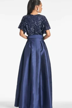 Sachin & Babi Evening|Winter<Simone Gown -