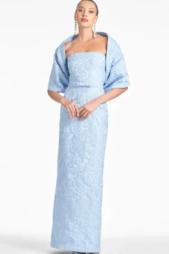 Sachin & Babi Evening|Column<Sophia Gown -
