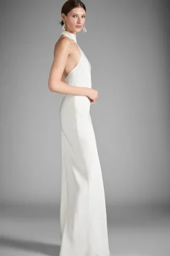 Sachin & Babi A-Line|Engagement Party<Venus Gown -