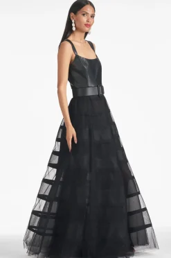 Sachin & Babi Ball Gowns|Black<Veruca Gown -