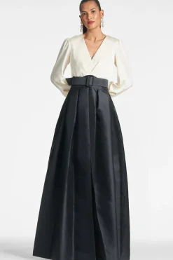 Sachin & Babi Winter|Ball Gowns<Zoe Gown - Ivory/