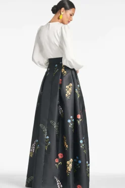 Sachin & Babi Winter|Ball Gowns<Zoe Gown - Off White/Noir Bouquet