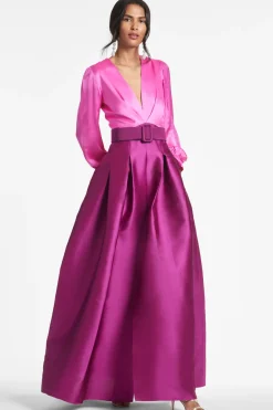 Sachin & Babi Winter|Winter<Zoe Gown - Pink/Magenta